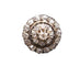 Bague 55 Bague ancienne en or jaune 18 carats et diamants 58 Facettes B80-01