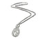 Collier Collier pendentif en or blanc 18 carats avec diamants naturels 58 Facettes IG-200334