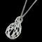 Collier Collier pendentif en or blanc 18 carats avec diamants naturels 58 Facettes IG-200334