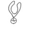 Collier Anker - Pendentif avec chaîne en or blanc 18 carats et diamants 58 Facettes PG-201078