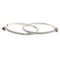 Boucles d'oreilles Boucles d'oreilles en or blanc 18 carats et diamants 58 Facettes MG-200751
