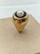 Bague 49.5 Bague chevalière en or jaune 18 carats avec perle et émail 58 Facettes