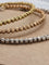 Bracelet Bracelets triple rang de perles en or blanc, jaune et rose 18 ct 58 Facettes