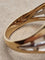 Bague 55 Bague Art nouveau vintage en or rose et blanc 18 kt et diamants 58 Facettes 0051