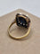 Bague 52 Bague vintage saphir et diamants en or jaune 18 carats et platine 58 Facettes
