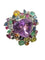 Bague 54 Bague Tutti I Frutti en or blanc, améthyste et diamants 58 Facettes