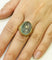 Bague 47.5 Bague style Trombino années 1980 en or jaune, aigue-marine et diamants 58 Facettes
