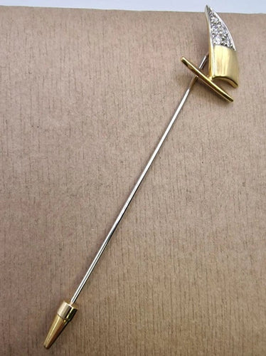 Broche Pomellato Vintage - Broche en or jaune et diamants 58 Facettes