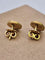 Boucles d'oreilles Boucles d’oreilles en or jaune satiné avec diamants 58 Facettes