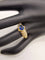 Bague 59 Bague vintage style trombino en or jaune 18 carats, saphir et diamants 58 Facettes