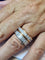 Bague 51 Éternelle - Bague en or blanc 18 carats et diamants 58 Facettes