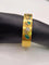Bracelet Bracelet vintage années 1970 en or jaune 20 carats, diamants et émeraudes 58 Facettes