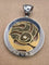 Pendentif Bvlgari - Pendentif médaillon en or rose 18 carats, acier et diamant 58 Facettes
