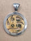 Pendentif Bvlgari - Pendentif médaillon en or rose 18 carats, acier et diamant 58 Facettes