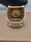 Bague 55 Bague cocktail en or jaune et or blanc 18 carats avec émeraude et diamants 58 Facettes