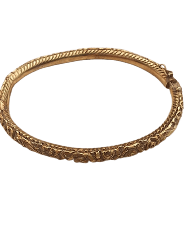 Bracelet Confalonieri - Bracelet vintage en or jaune 18 carats, début XXe siècle 58 Facettes