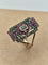 Bague 61 Bague ancienne en or jaune 18 carats avec aigue-marine, rubis et émeraudes 58 Facettes