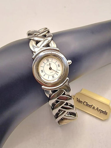 Montre Van Cleef & Arpels - Montre classique femme en acier 58 Facettes