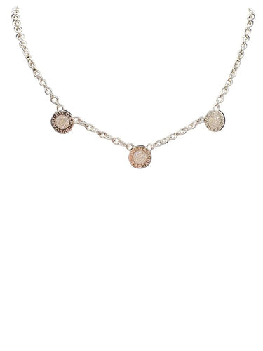 Collier Bvlgari Bvlgari - Collier double face en or blanc 18k, diamants et onyx 58 Facettes