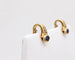 Boucles d'oreilles Boucles d'oreilles clips en or 18 carats saphir et diamants 58 Facettes 240431