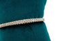 Bracelet Bracelet jonc en or blanc et diamants 58 Facettes 240034