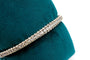 Bracelet Bracelet jonc en or blanc et diamants 58 Facettes 240034