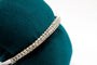 Bracelet Bracelet jonc en or blanc et diamants 58 Facettes 240034