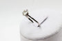 Bague 60 Bague solitaire en or blanc 750 ornée d’un diamant 0,8 ct 58 Facettes 240198