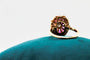 Bague 54 Bague en or jaune 18 carats rubis et diamants 58 Facettes 240344