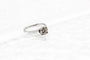 Bague 49 Bague solitaire en or blanc 18 carats avec diamant 0,72 ct 58 Facettes 240259