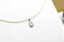 Pendentif Pendentif en or blanc 750 serti d’un diamant taille ancienne 1,20 ct 58 Facettes 250097