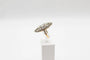 Bague 52 Bague marquise en or jaune 18k et platine à diamants 58 Facettes 240284
