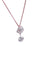 Pendentif Pendentif en platine avec diamants, vers 1925 58 Facettes 240658