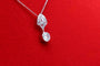 Pendentif Pendentif en platine avec diamants, vers 1925 58 Facettes 240658