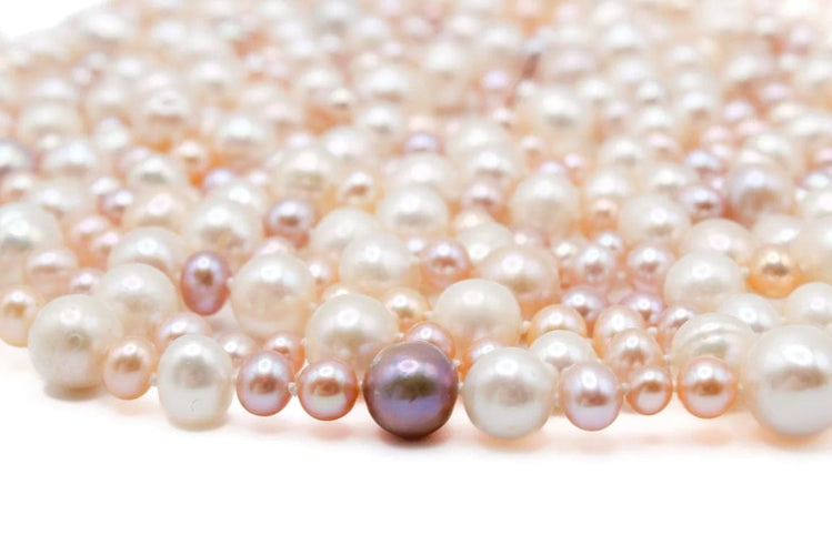 Collier Collier long en perles d’eau douce 240 cm 58 Facettes 250472