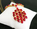 Collier Collier - Cabochons de rubis et diamants en or jaune 750 58 Facettes 240040