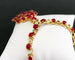 Collier Collier - Cabochons de rubis et diamants en or jaune 750 58 Facettes 240040