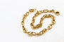Bracelet Bracelet maille grain de café en or jaune 18 carats 58 Facettes 250381