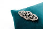 Broche Broche Art déco en platine et or jaune 18K, diamants 58 Facettes 240221