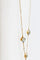 Collier Collier ancien en or jaune et platine, aigues-marines et perles 58 Facettes 240670