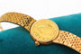 Montre Montre femme - Montre en or jaune 750, cadran 5 Dollars 58 Facettes MT240129
