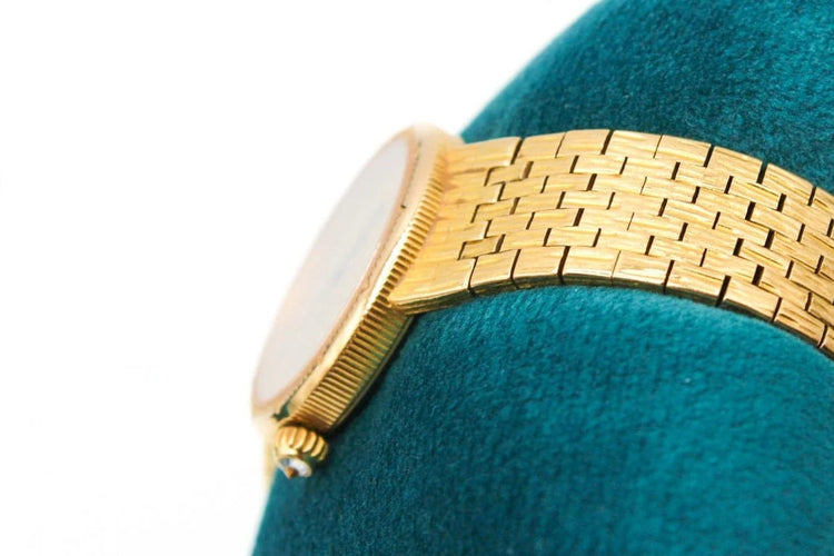 Montre Montre femme - Montre en or jaune 750, cadran 5 Dollars 58 Facettes MT240129