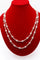 Collier Collier sautoir de perles d’eau douce roses et blanches 58 Facettes 240361