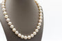 Collier Collier de perles avec fermoir en or blanc 18k et diamants 58 Facettes 250158