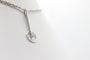 Pendentif Pendentif tige en or blanc 18 carats avec diamant 58 Facettes 240645