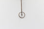 Pendentif Pendentif tige en or blanc 18 carats avec diamant 58 Facettes 240645