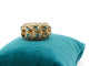 Bague 54 Bague jonc en or bicolore 750 avec topazes et diamants 58 Facettes 250050
