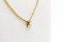 Pendentif Pendentif en or jaune 750/000 et diamants naturels 58 Facettes 240306