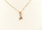 Pendentif Pendentif ruban bicolore en or jaune et blanc 750 serti de diamants 58 Facettes 240568