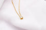 Collier Collier point lumineux en or jaune 750 et diamant 58 Facettes 250133